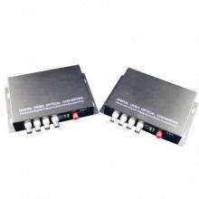 4-Channel Video / Data Digital Optical Converter